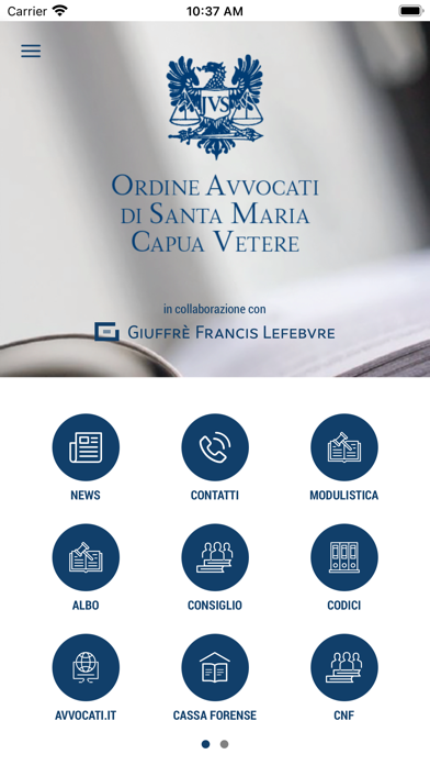 Ordine Avvocati SMCV Screenshot