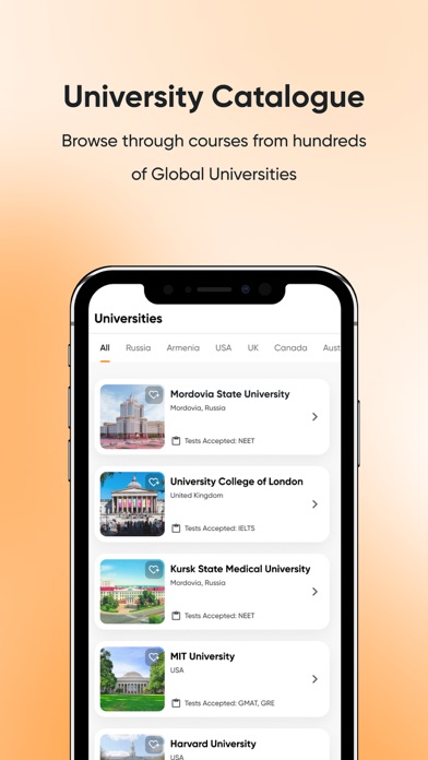 Acadfly: Study Abroad Screenshot