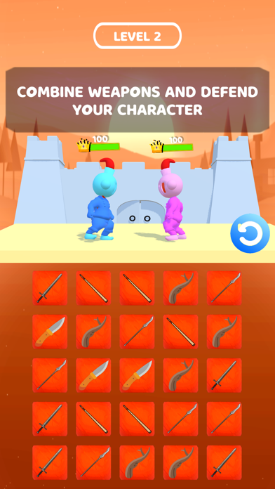 Merge Evolver Fight Screenshot