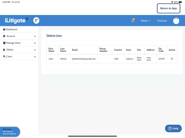 iLitigate screenshot-6