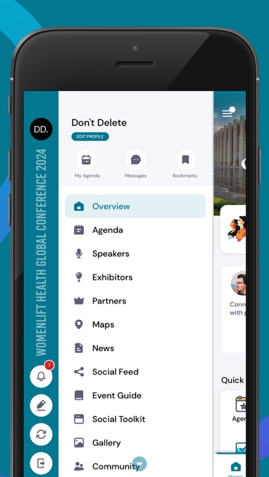 WomenLift Health Conference Screenshot
