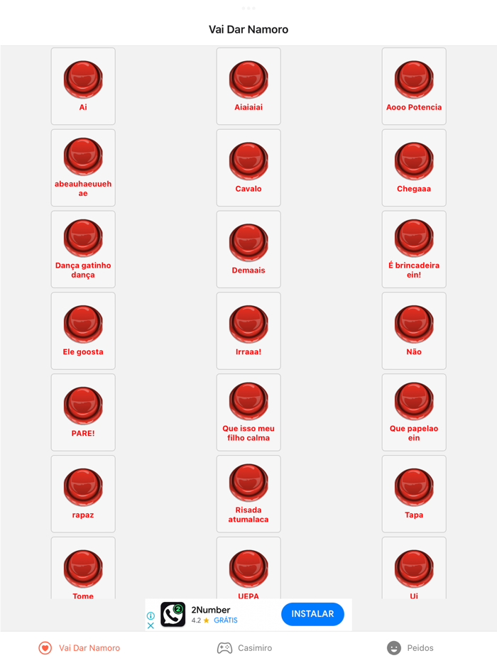 Efeito Sonoro Vai dar Namoro