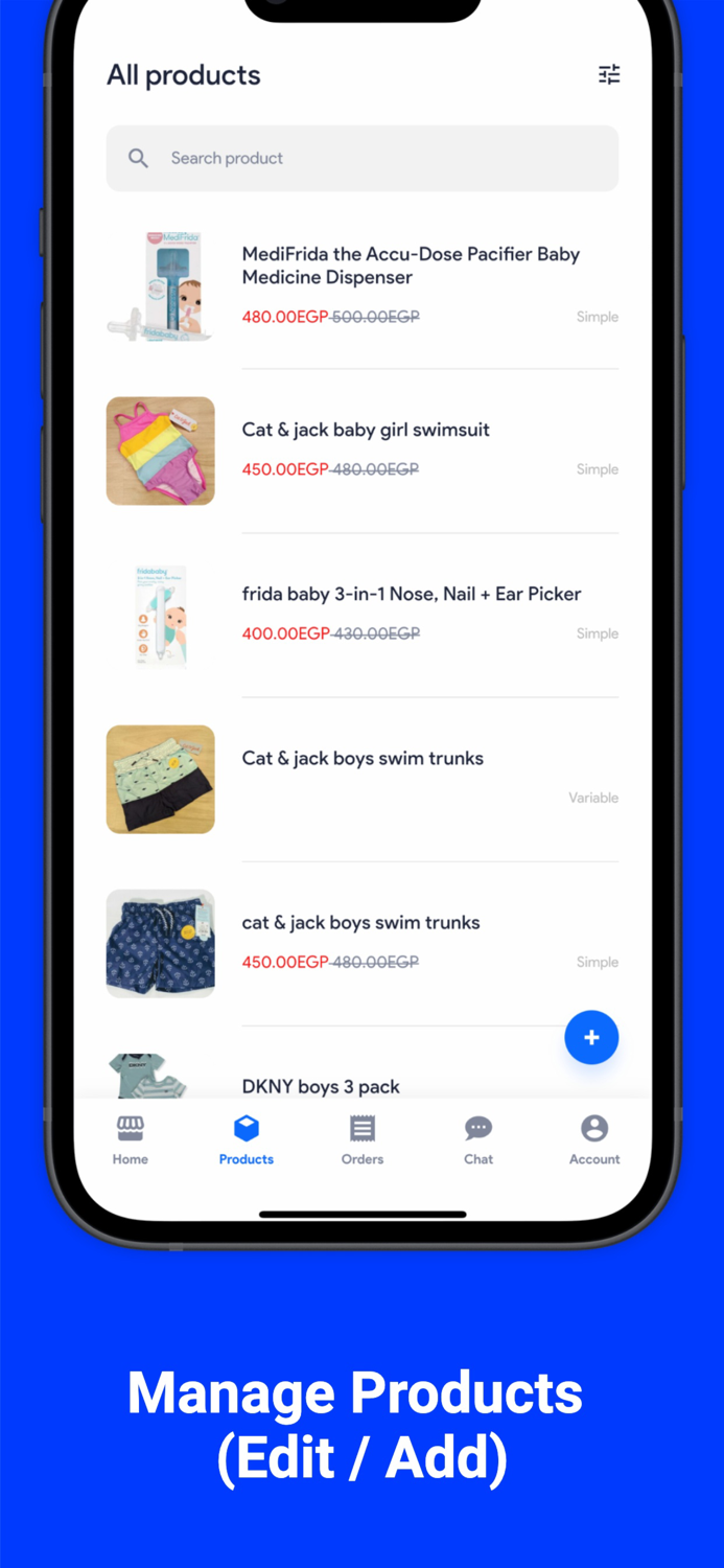 Egybasket Store Manager