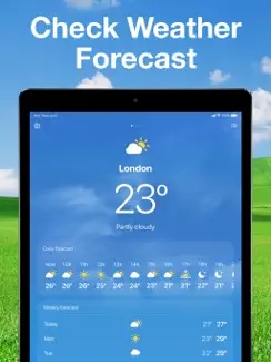 Weather Air - Live Forecast iPad image 1