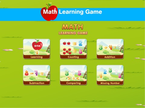 Math Learning Numbers Gameのおすすめ画像1
