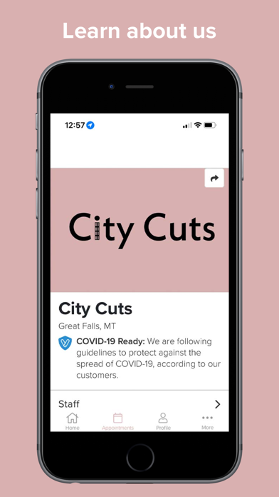 City Cuts - Haircuts & Waxing Screenshot