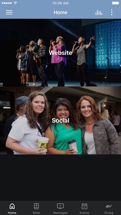 Cedar Lake Church Screenshot