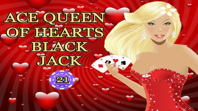 Ace Queen Of Hearts Black Jackのおすすめ画像1