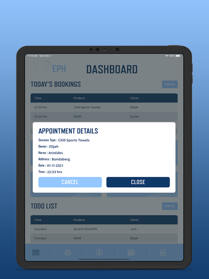 EPH - Equine Professional Hub