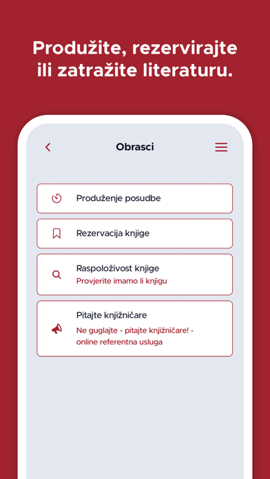 Knjižnica Mladen Kerstner Screenshot