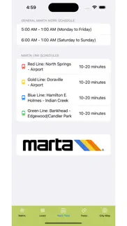 atlanta subway map iphone screenshot 4