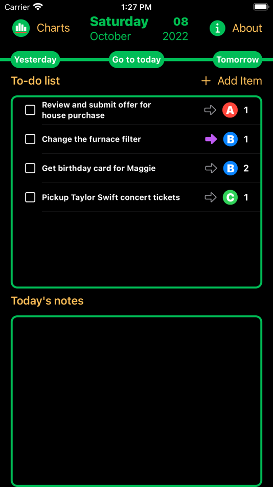 #1. Prioritize (iOS) 由: Justin Ngan