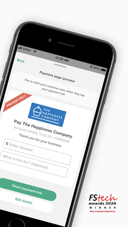 ANNA invoicing, receipts, tax