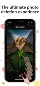 Delete photos by slide finger screenshot #2 for iPhone