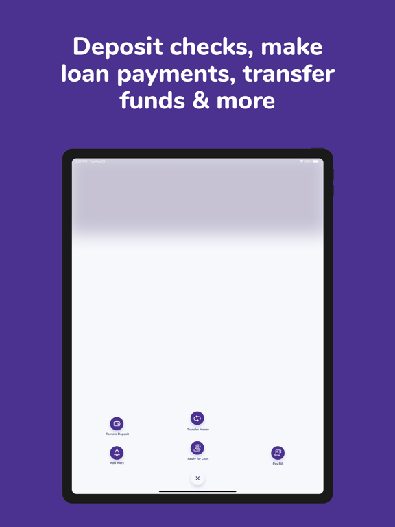CoopFed Mobile iPad screenshot 7 - Finance app