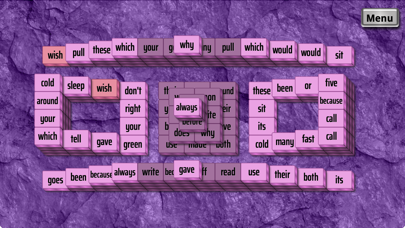 Sight Words Mahjong Screenshot