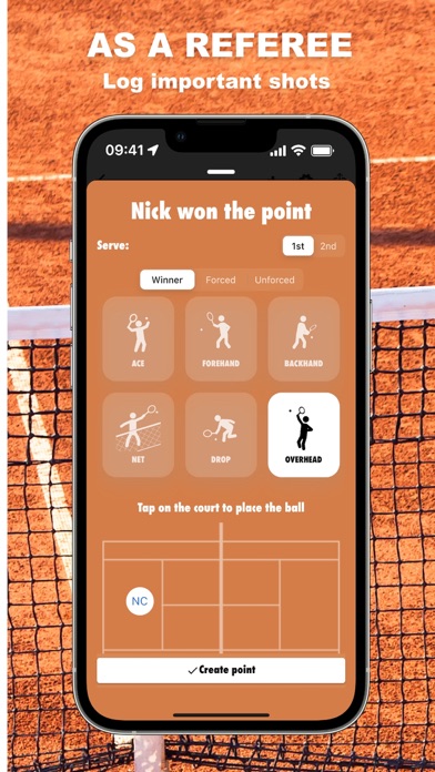 Tennis Score Keepr Screenshot