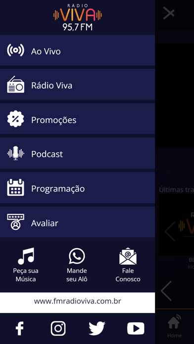 Rádio Viva 95,7 FM Screenshot