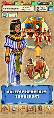 Pharaoh's Life: Idle Simulatorのおすすめ画像3