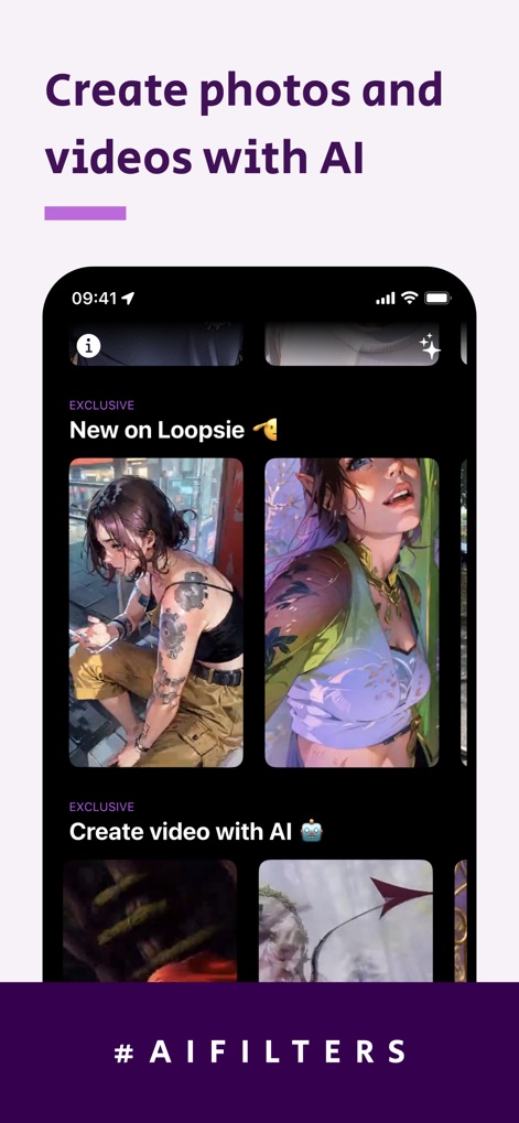 Loopsie: AI Image Effects - Dynamic AI Creation