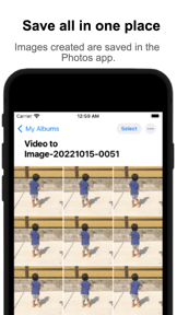 Videos to Photos / Images 2 screenshot