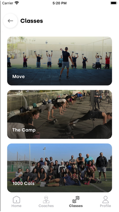 Move Fitness Egypt Screenshot