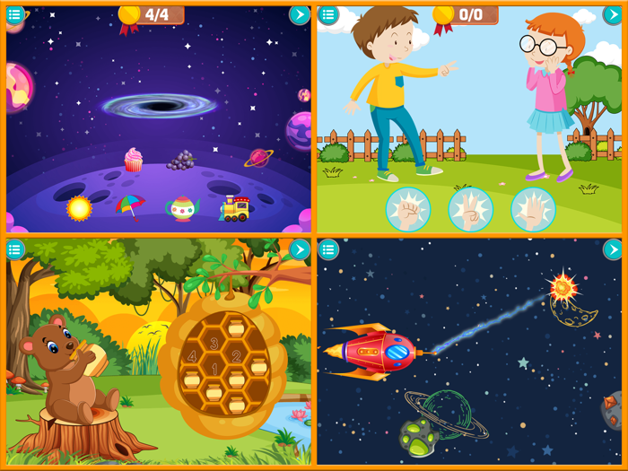 First Words Preschool Games