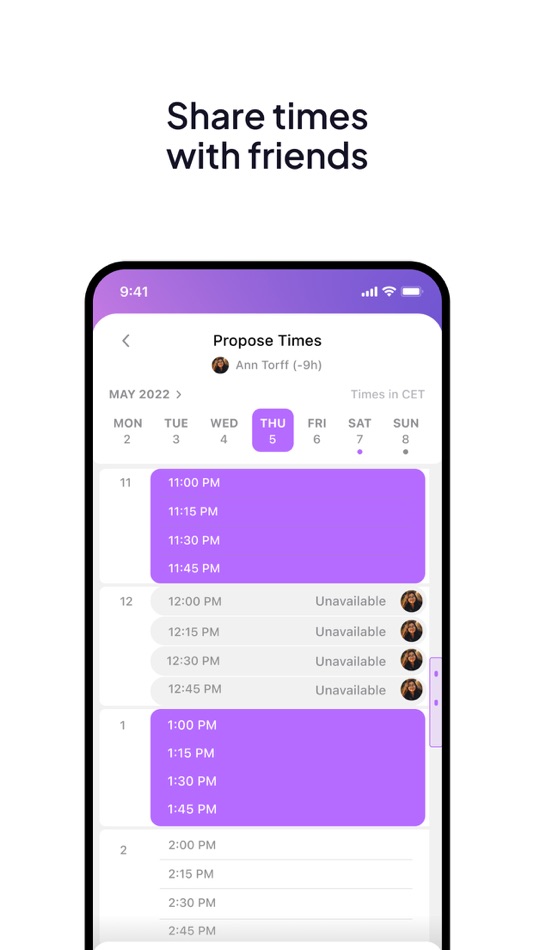 #1. Orbit - Social Calendar (iOS) Podle: Orbit Scheduler LLC