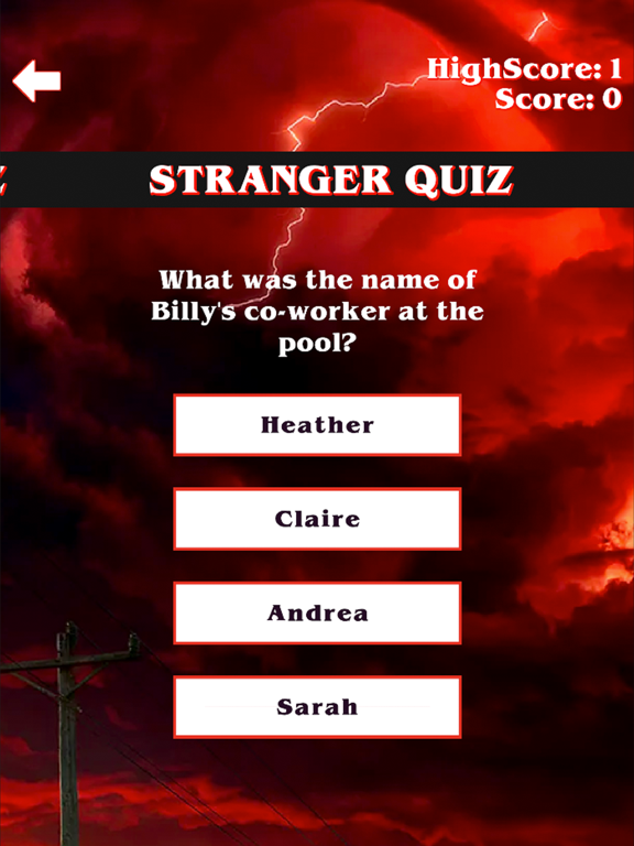 Screenshot #5 pour Stranger Quiz - Trivia