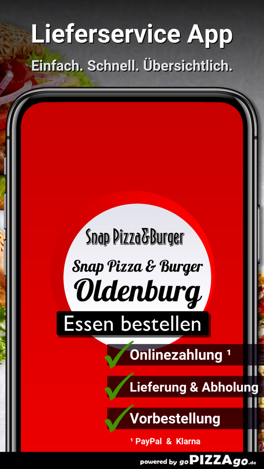 Snap Pizza - Burger Oldenburg - 1.0.10 - (iOS)