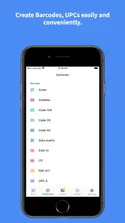 qr code, barcode, upc reader iphone screenshot 4