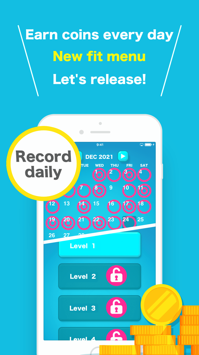 フィットフォーリズム-筋トレ運動カロリー・ダイエットアプリ