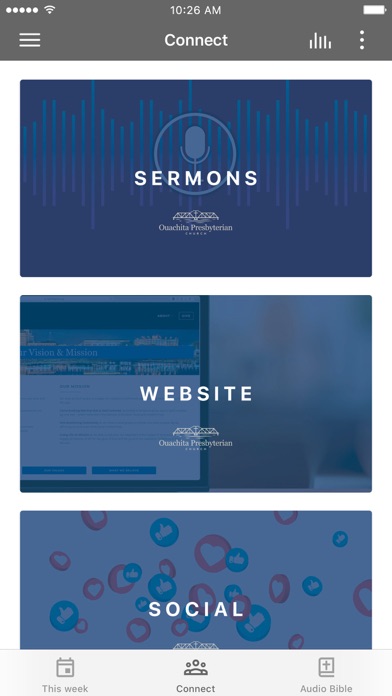 Ouachita Presbyterian Church Screenshot