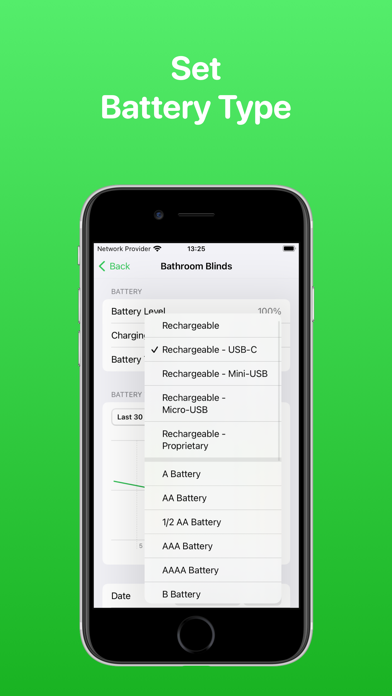 HomeBatteries for HomeKit Screenshot