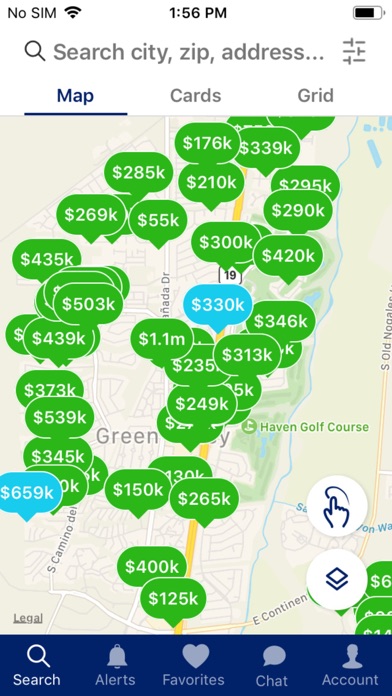 Green Valley Real Estate Screenshot