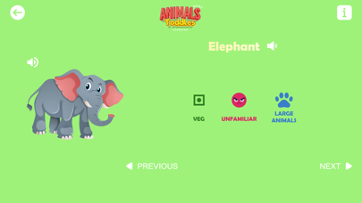 Animals Name Learning Toddles Screenshot