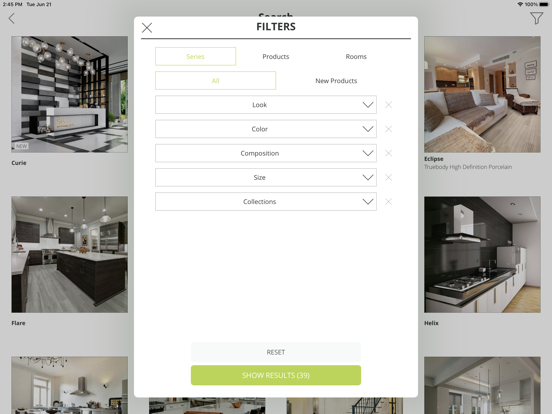 Aphelion Collection iPad screenshot 3 - Business app