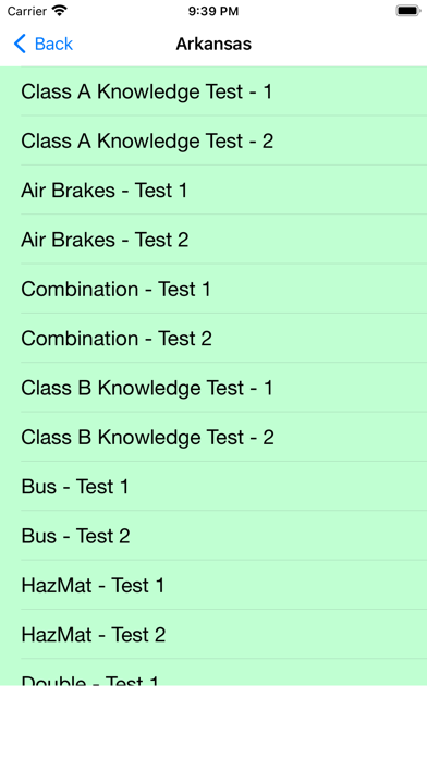 Screenshot #3 pour Commercial Driver License Test