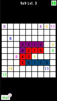 number joining puzzle game iphone screenshot 1