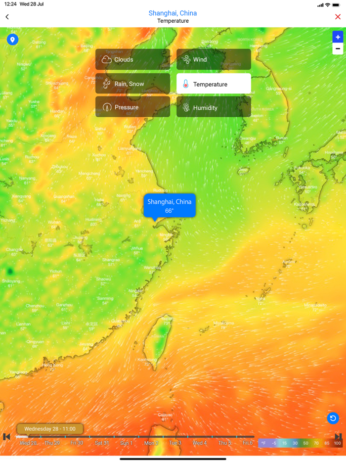 Weather forecast and NOAA Radar