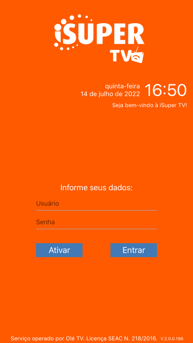 iSuper TV Screenshot