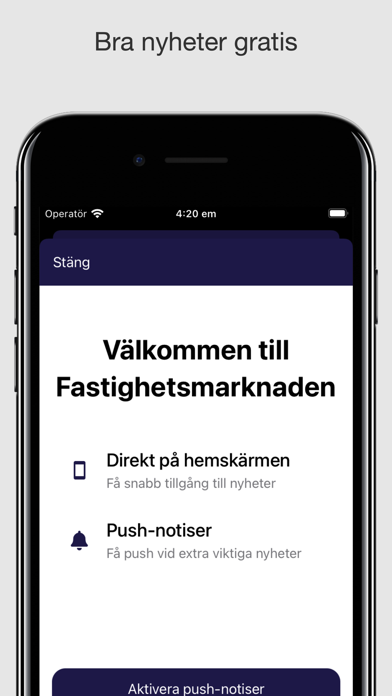 Fastighetsmarknaden Screenshot