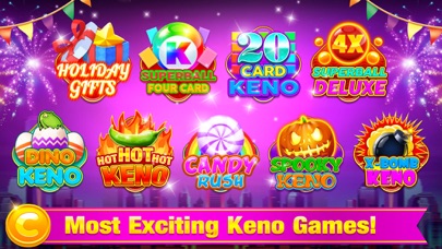 Keno - Cleopatra Keno Games Screenshot
