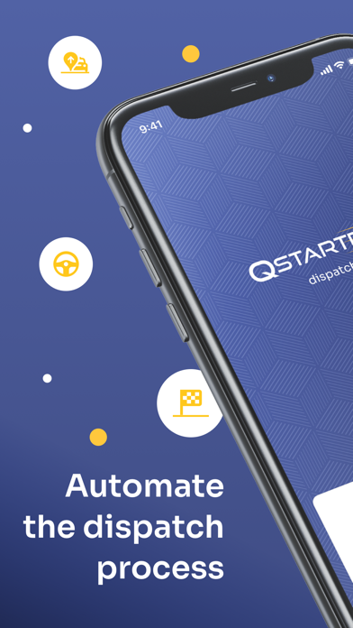 Qstartr Dispatcher App app screenshot