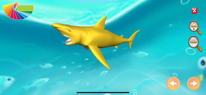 Shark World - Coloring Games