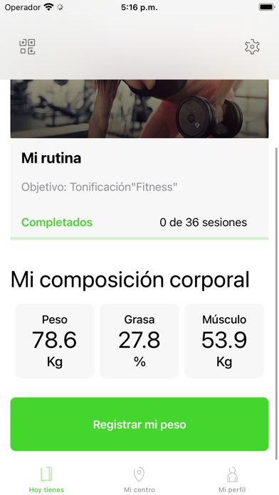 MyTrainingzone by Bodytone Screenshot