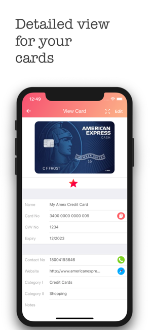 ‎Wallet Pro - Credit Wallet Screenshot