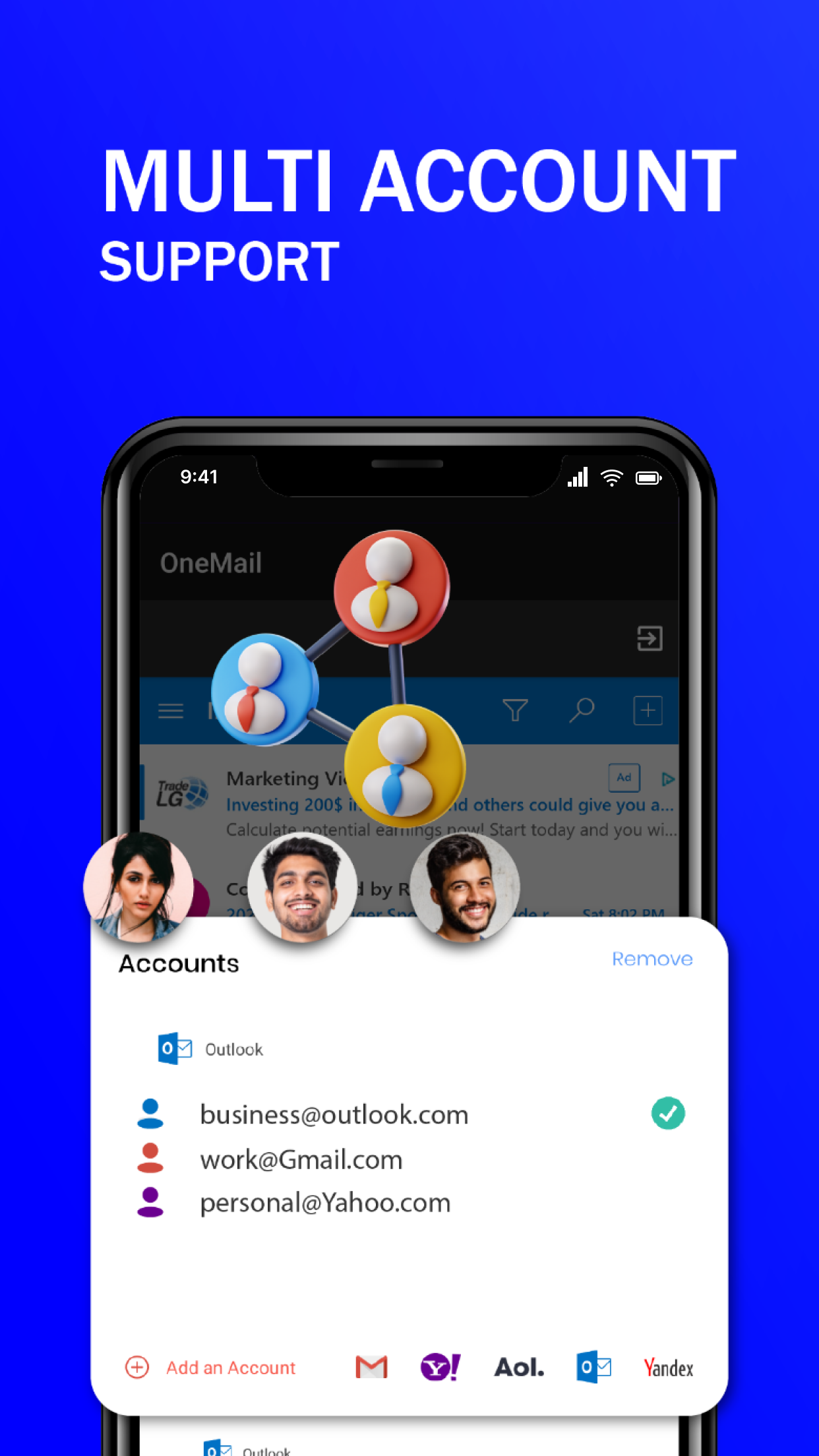 OneMail- Smart email app