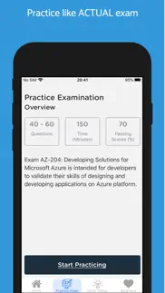 azure developer az-204 2024 iphone screenshot 3