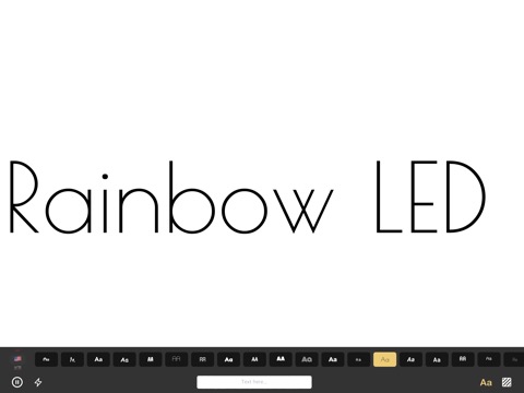 Rainbow LED Bannerのおすすめ画像7